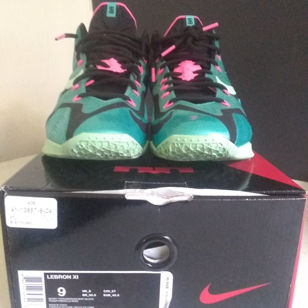 Lebron XI size 9